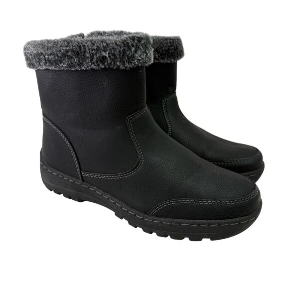 Khombu Women’s Winter Boots sz 8 Waterproof NEW #M489 - Picture 3 of 9